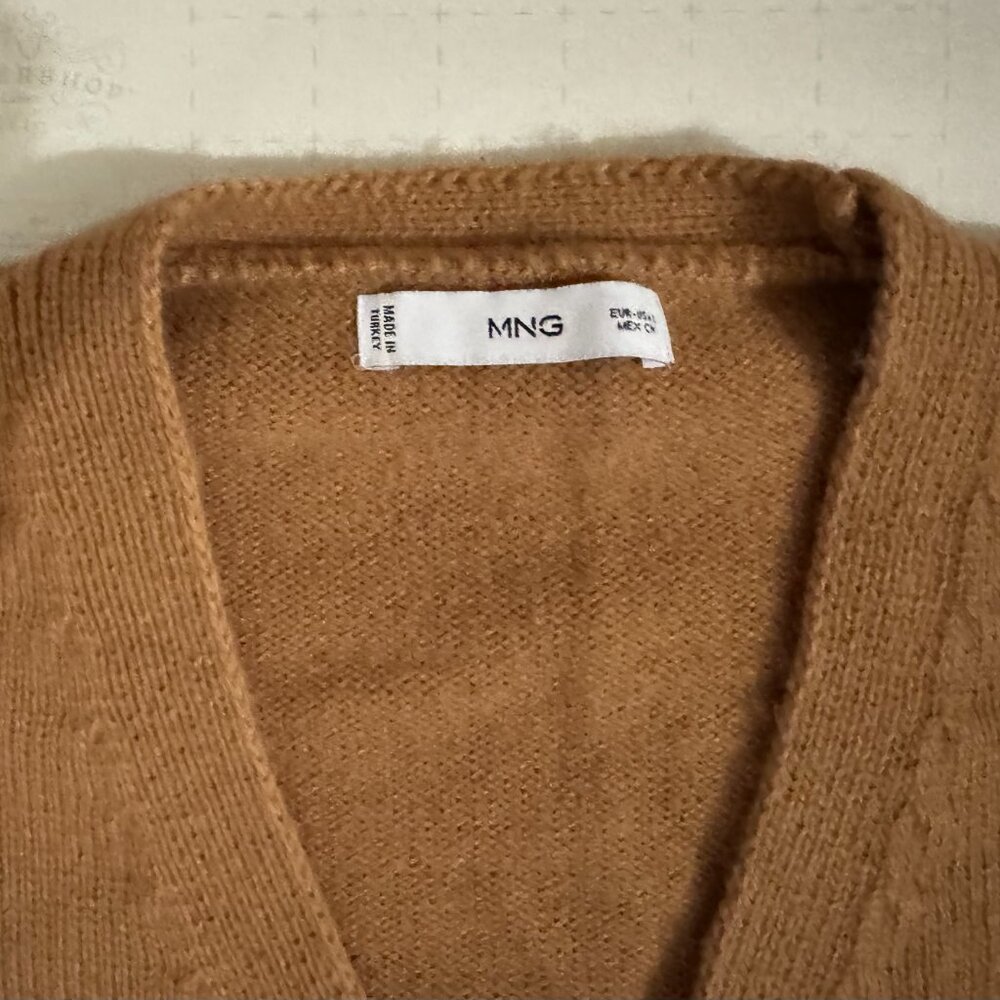 Mango Pocket Knit Cardigan - Picture 3 of 5